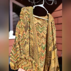 Handmade Crochet Boho Sweater